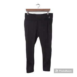 Fila Women's Charcoal Gray Leggings Size XL